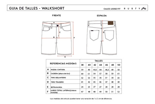 Bermuda carpintero rusty - Imagen 4