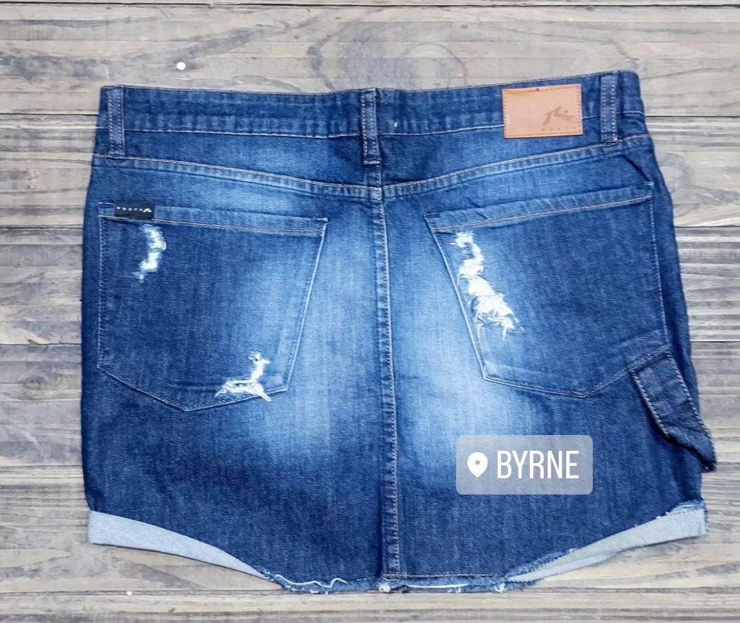 Pollera Jeans Rusty Carpintero - Imagen 2